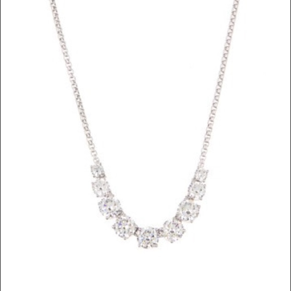 NADRI 3-5mm CZ Simple Frontal Necklace - Picture 2 of 8